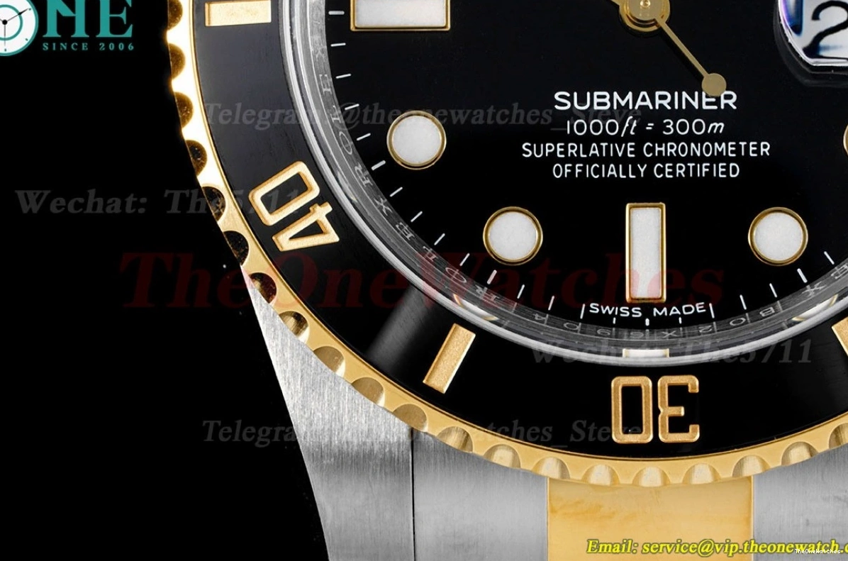 VS3135 VSF 116613LN Steel Submariner 904L SS 40mm YG 0517